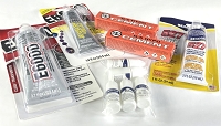 Jewelry Glue Lot – E6000, G-S Hypo Cement, Beacon 527 & More (10 Pieces)