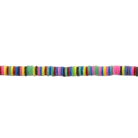Heishi Beads 3mm Bright Multicolor (35