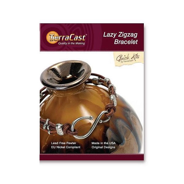 TierraCast Lazy ZigZag Bracelet Quick Kit