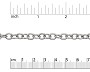 Cable Chain 7mm Antique Silver Plated (Priced per Foot)