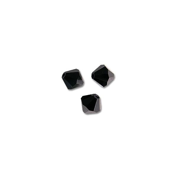 Swarovski Crystal Bicone Beads 5328 10mm Jet (1-Pc)