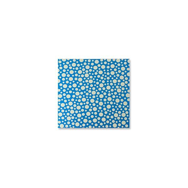 Lillypilly Aluminum Sheet 3" x 3" Dots 22ga Turquoise