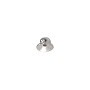 Bead End 3x6mm Silver Plated (2-Pcs)