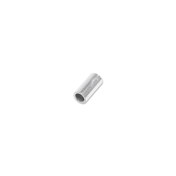 Crimp Tube Beads Seamless 4x2mm Sterling Silver (4-Pcs)