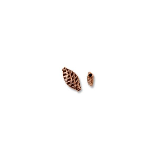 Designer Copper Bead 10x21mm (1-Pc)