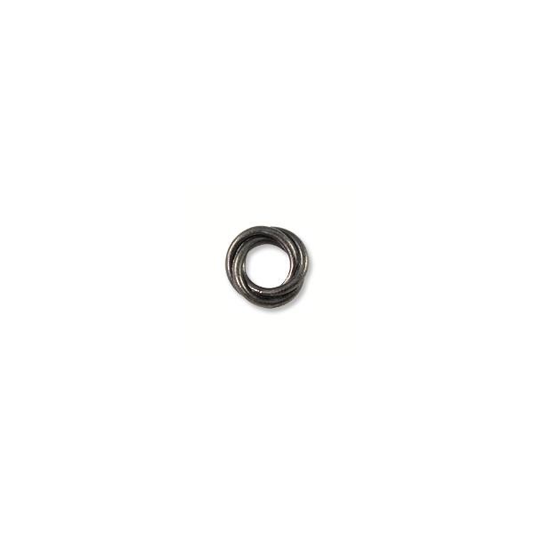 TierraCast Pewter Antique Gunmetal Plated Twisted Spacer Bead 8mm (1-Pc)