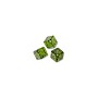 Swarovski Diagonal Cube Bead 5600 6mm Olivine (1-Pc)