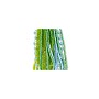 Glass Bead Strands Mix Green and Blue (1-Pc)