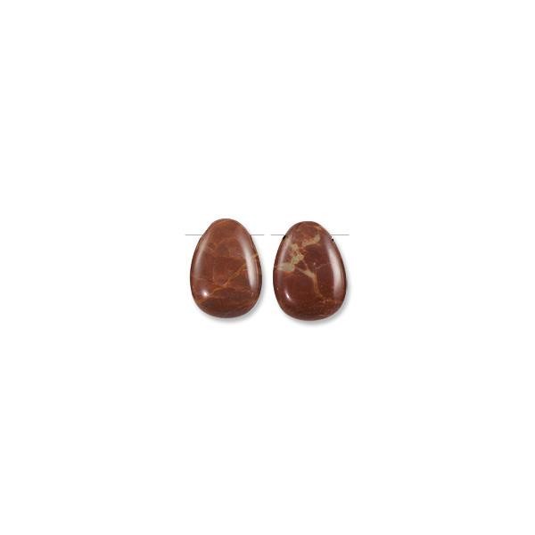 Oregon Opal Teardrop 18x25mm (2-Pcs)