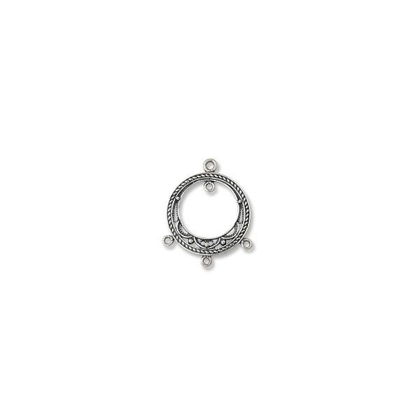 Chandelier Earring 29x24mm Sterling Silver (1-Pc)