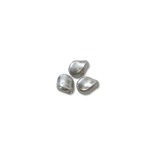 Swarovski 5826 9mm Light Grey Curved Crystal Pearl (1-Pc)