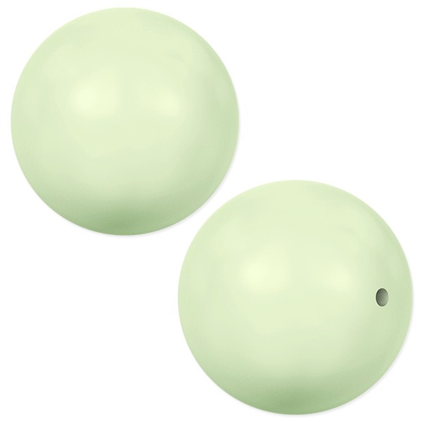 Swarovski 5810 8mm Pastel Green Round Crystal Pearl (10-Pcs)