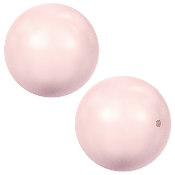 Swarovski 5810 8mm Rosaline Round Crystal Pearl (10-Pcs)