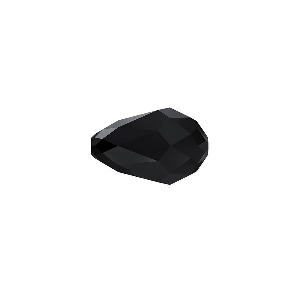 Swarovski Crystal Tear Drop Beads 5500 9x6mm Jet (1-Pc)