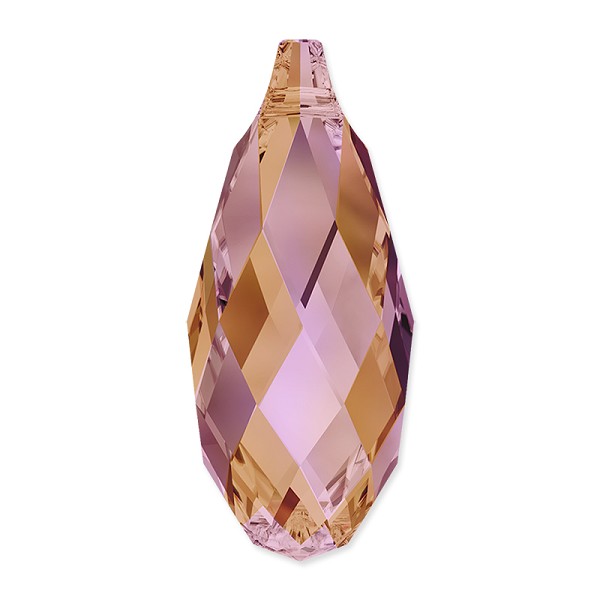 Swarovski Briolette Crystal Pendant 6010 11x5.5mm Crystal Astral Pink (1-Pc)